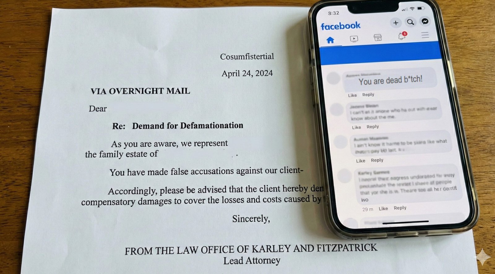 A Real-Life DARVO Attack on a Victim to Avoid Accountability